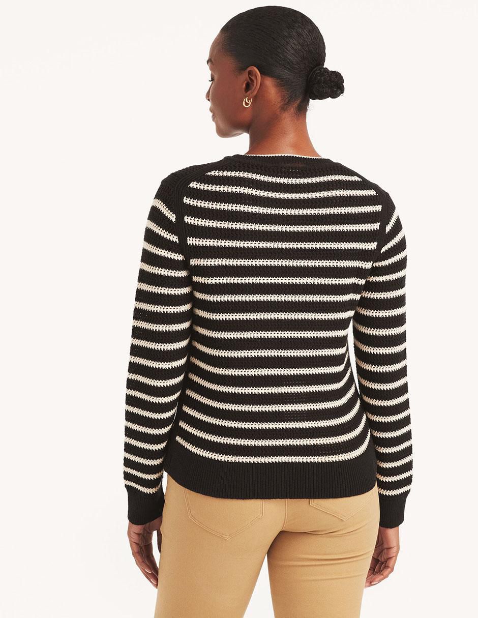 Suéter cuello redondo para mujer 3