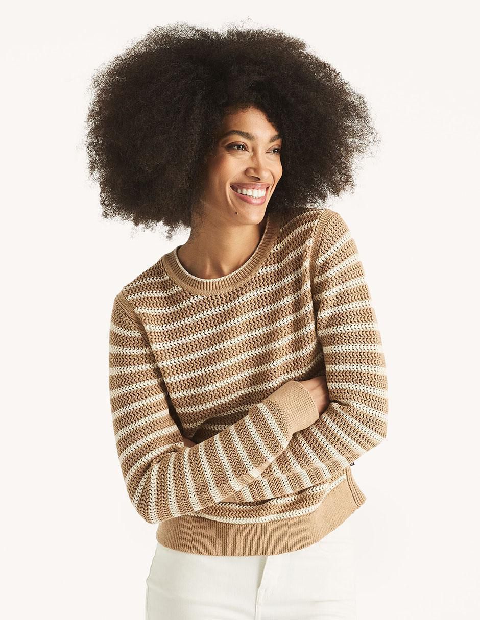 Suéter cuello redondo para mujer Suéter cuello redondo para mujer