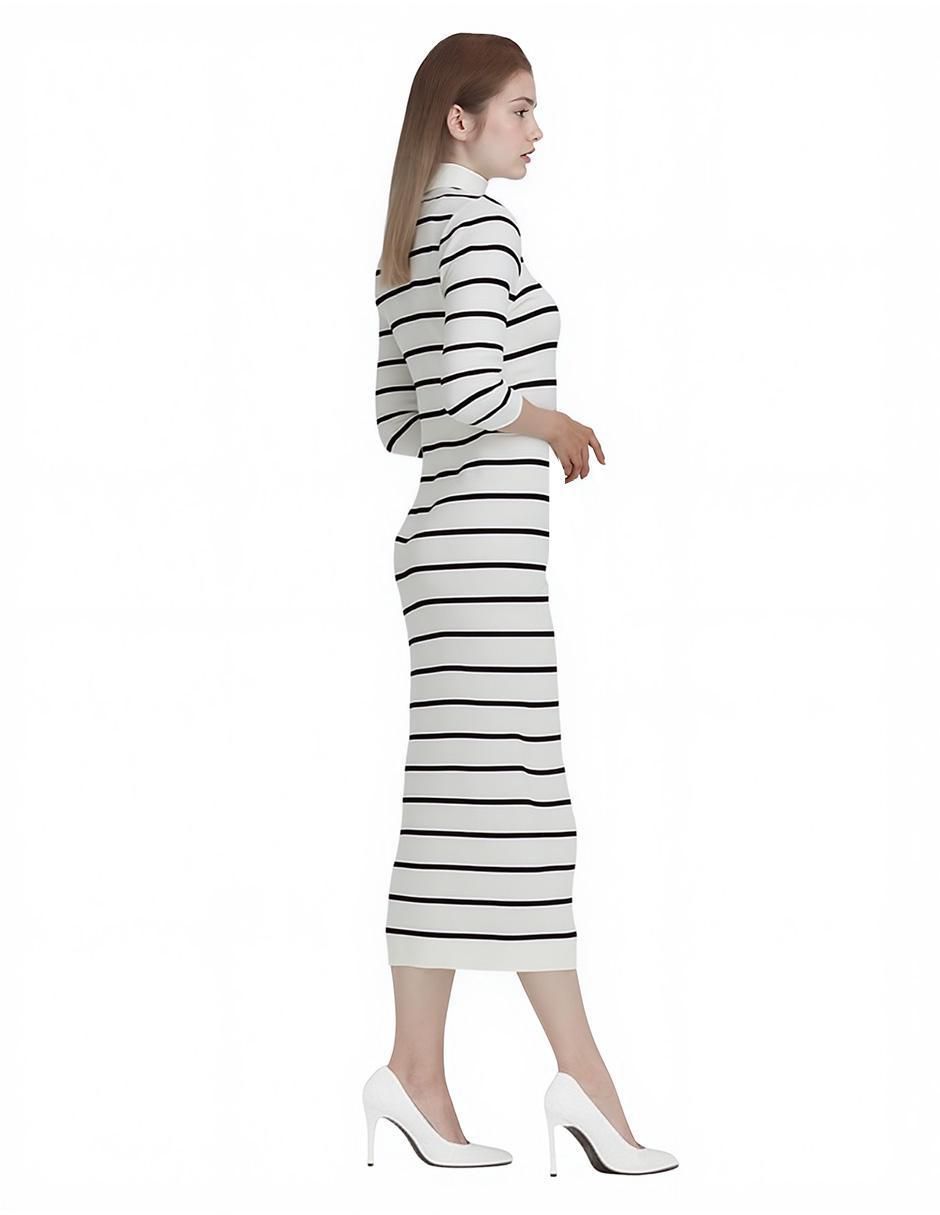 Vestido midi casual para mujer 2