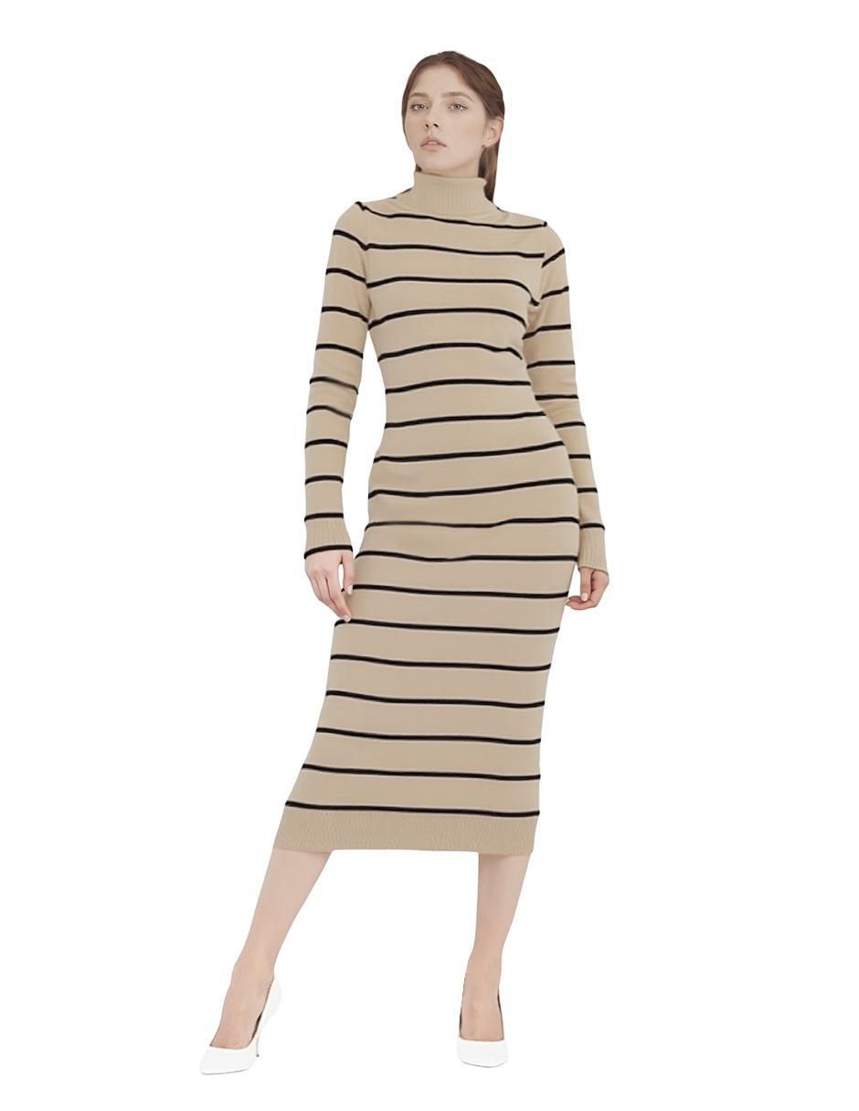 Vestido midi casual para mujer