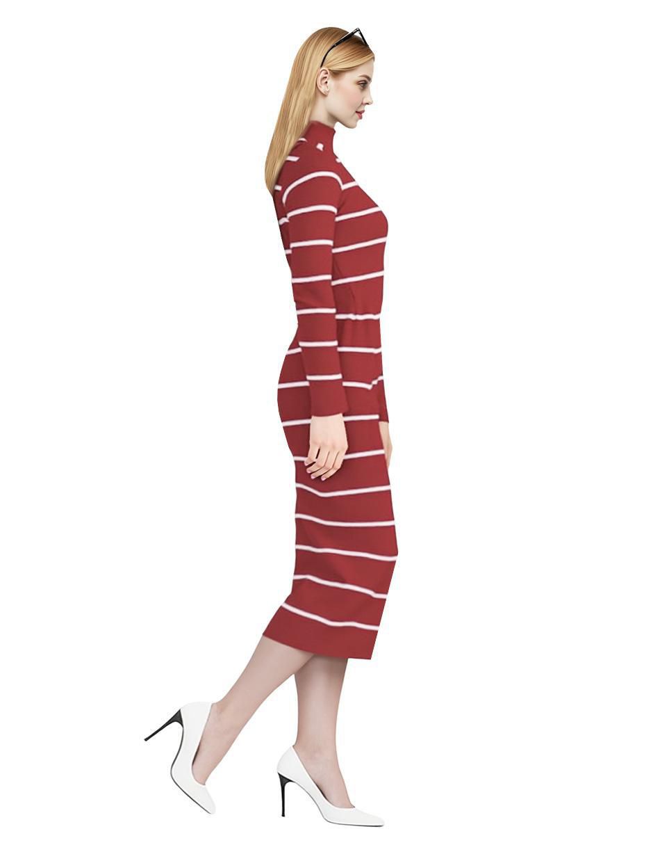 Vestido midi casual bomy sin familia o colección "para mujer"