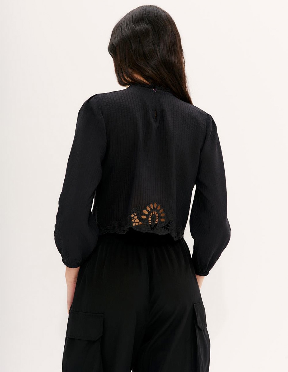 Blusa manga 3/4 para mujer 3