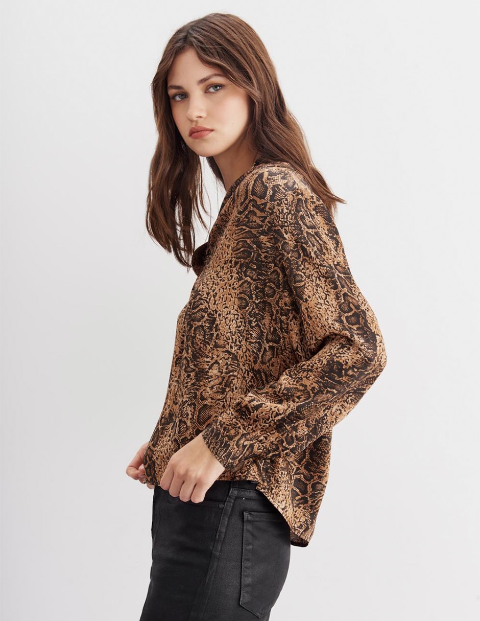 Blusa manga larga para mujer 2