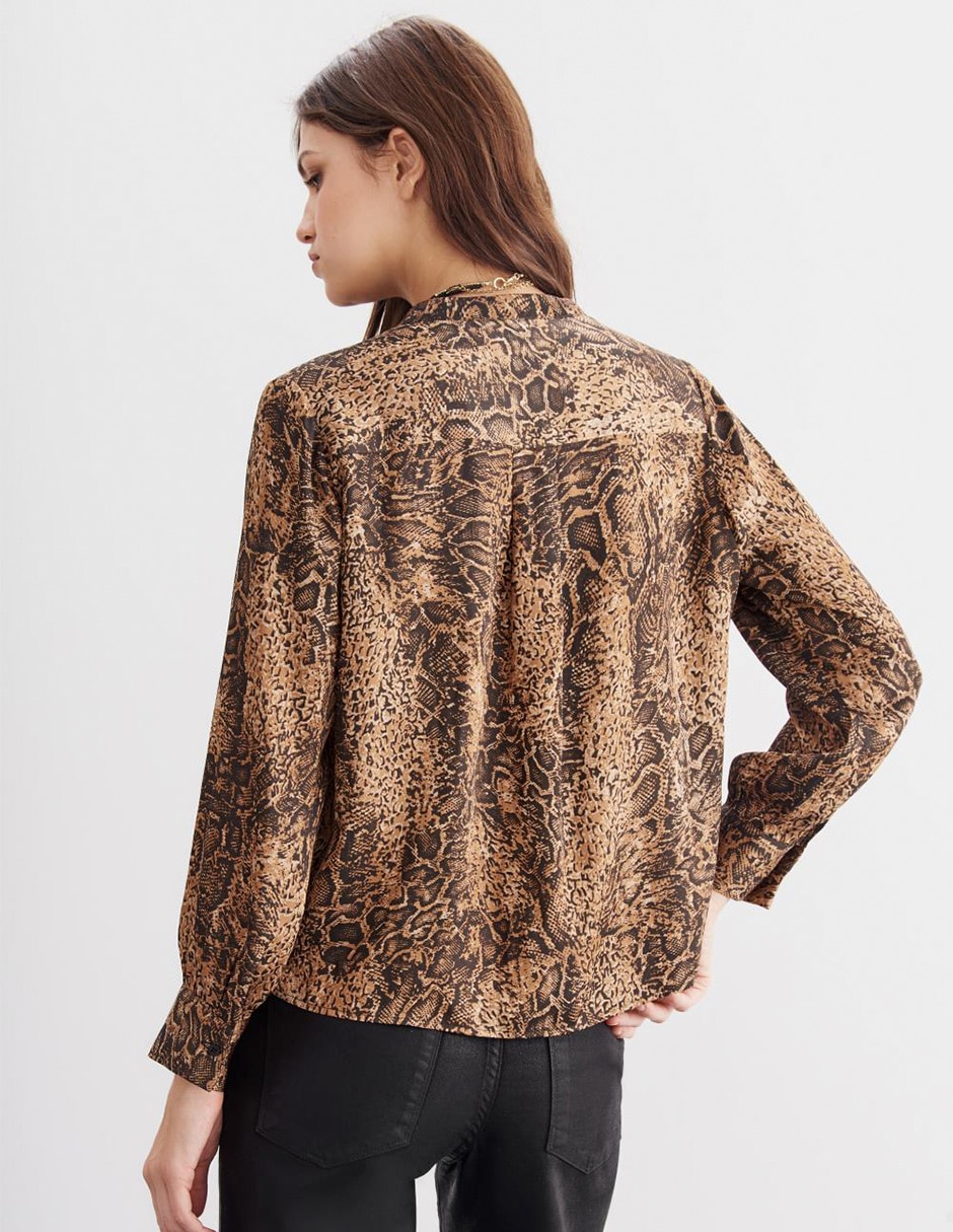 Blusa manga larga para mujer 3