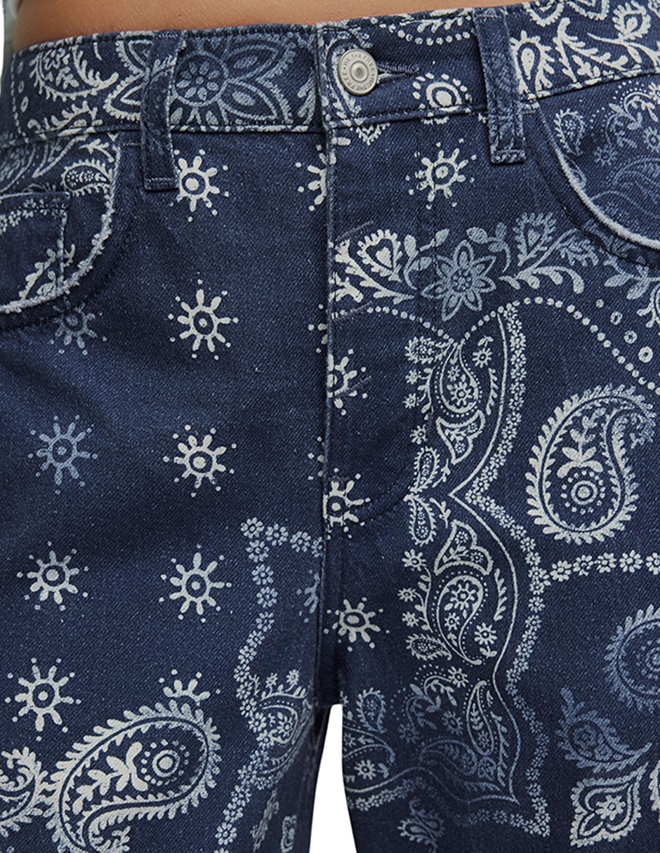 Jeans relaxed amplio para mujer 5
