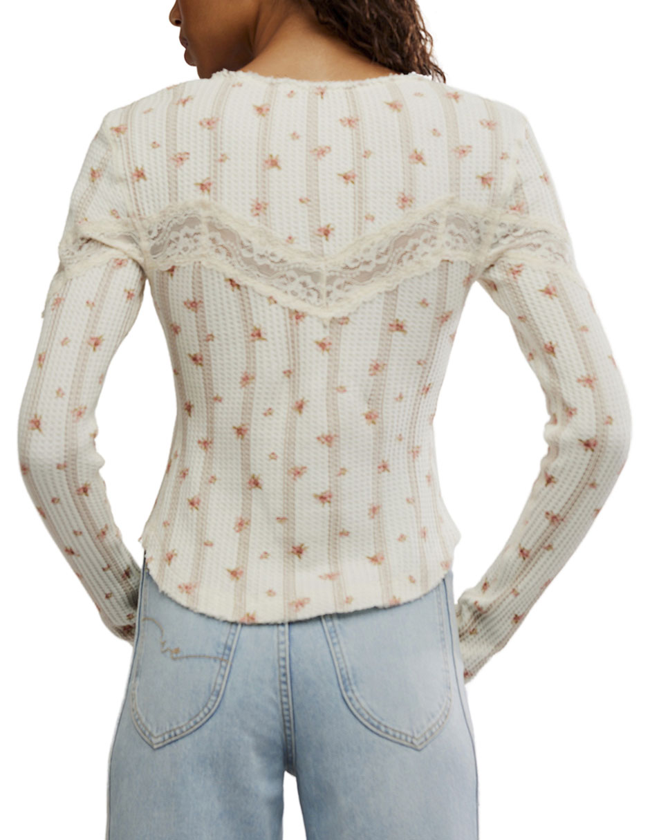 Blusa manga larga para mujer 3