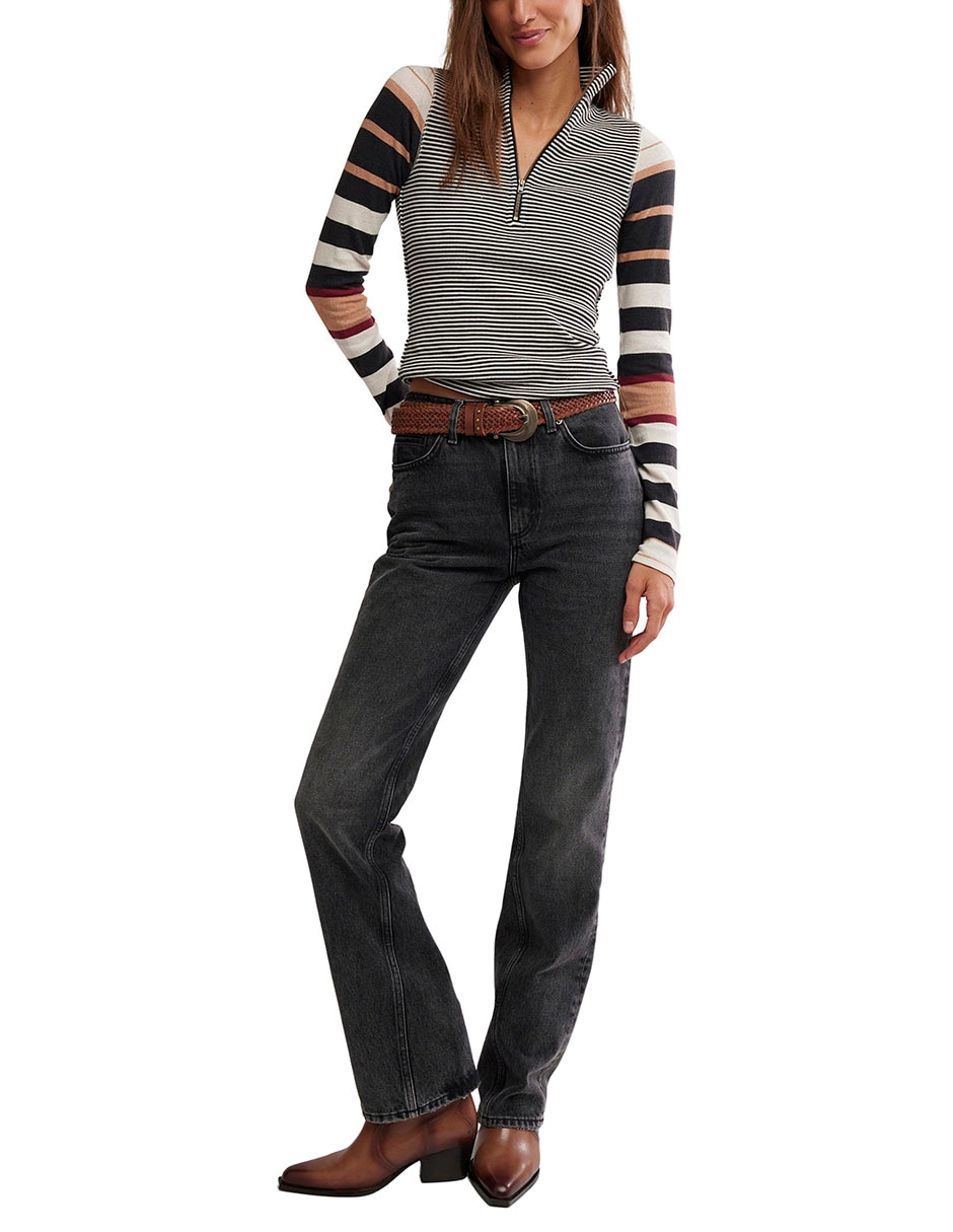 Blusa manga larga para mujer 3