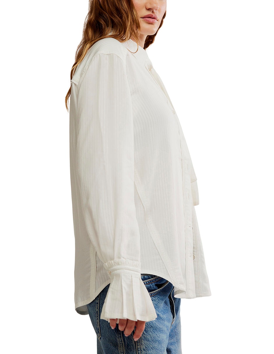 Blusa manga larga para mujer 5