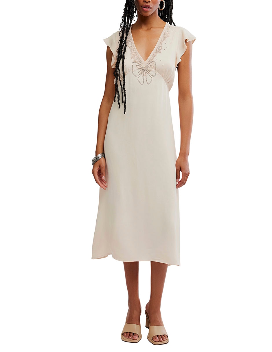Vestido midi casual para mujer