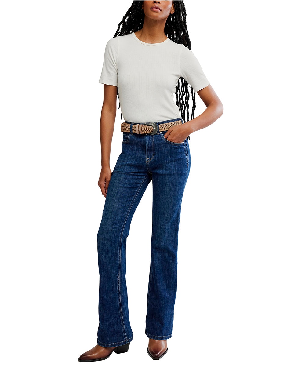 Jeans straight para mujer 3
