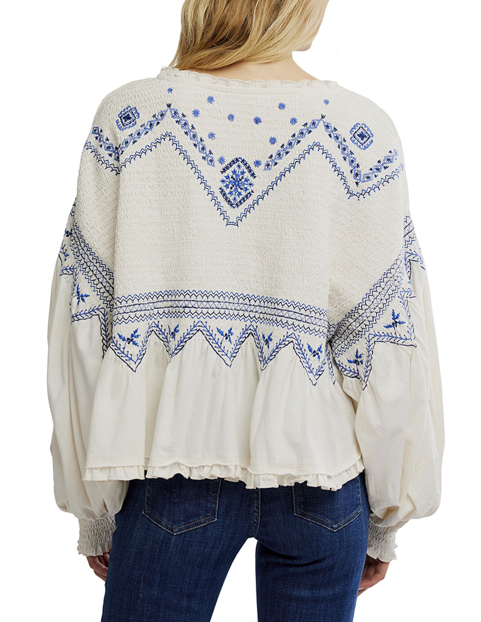 Blusa manga larga para mujer 3