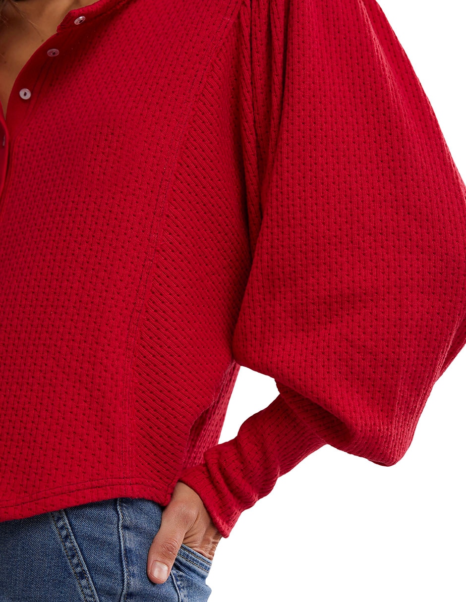 Blusa manga larga para mujer 4