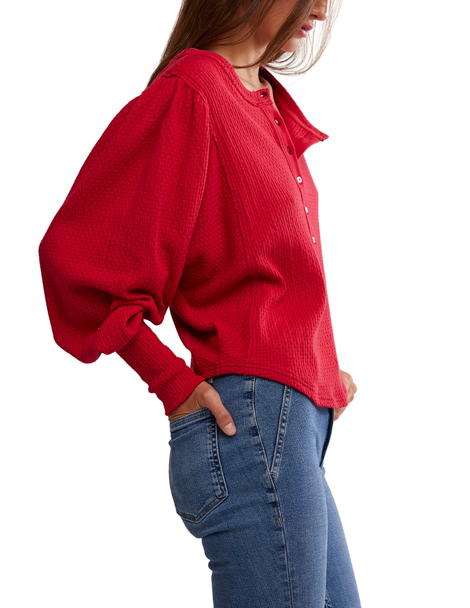 Blusa manga larga para mujer 5
