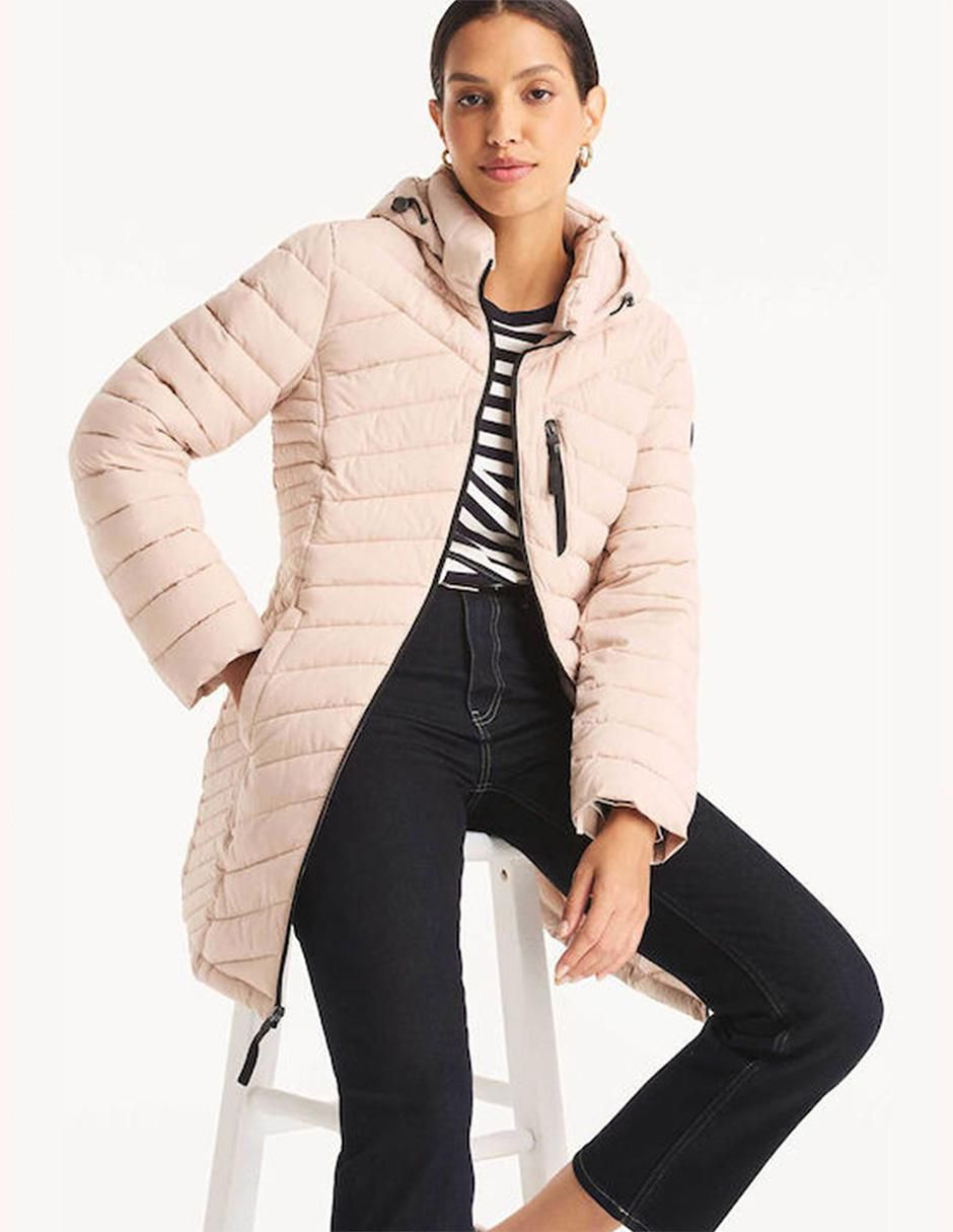 Chamarra acolchada impermeable para mujer 2