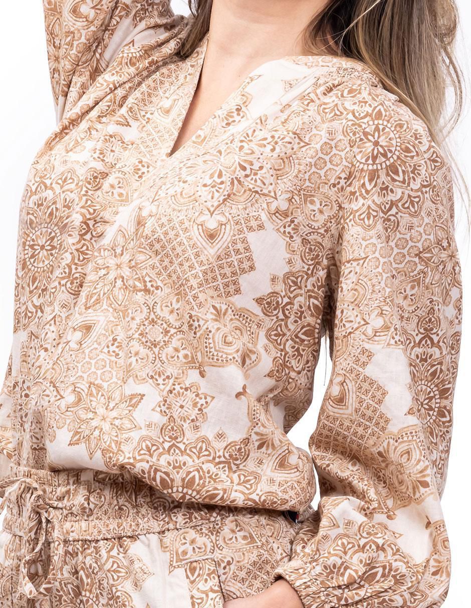 Blusa manga larga para mujer 5