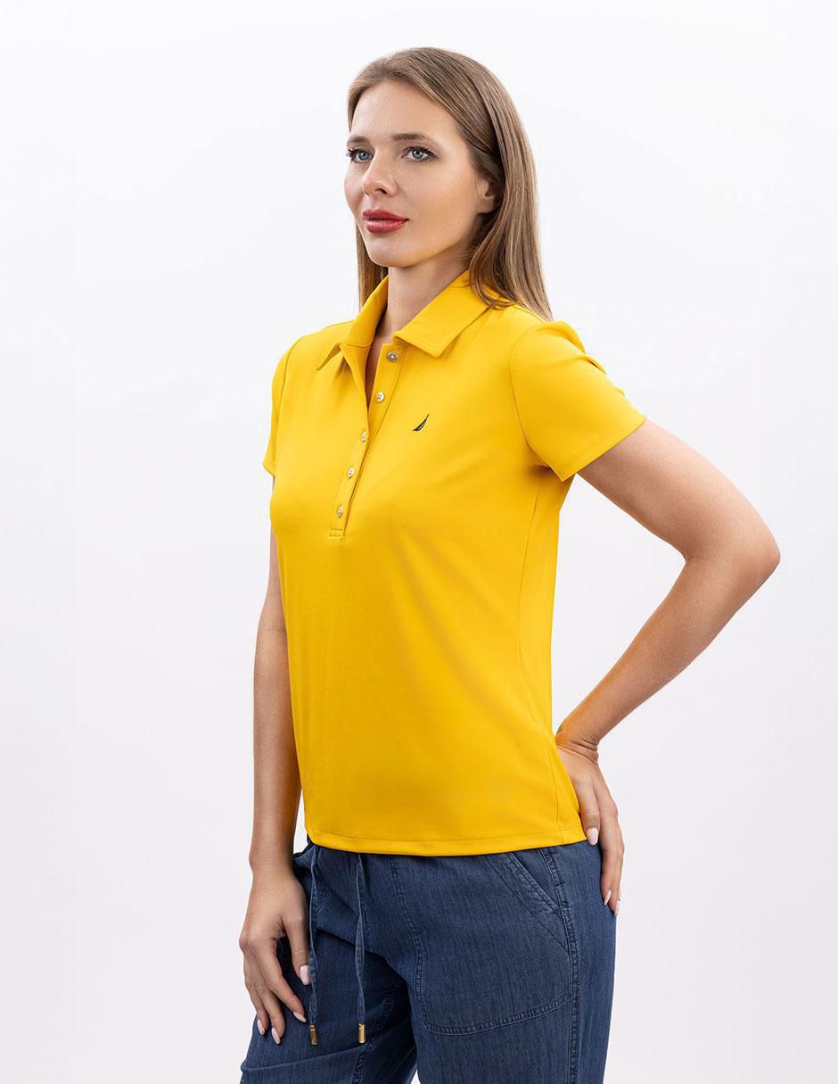Playera tipo polo para mujer 2