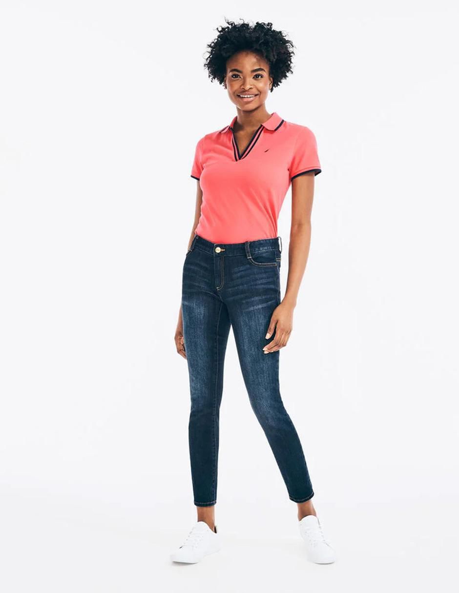 Playera tipo polo para mujer 2