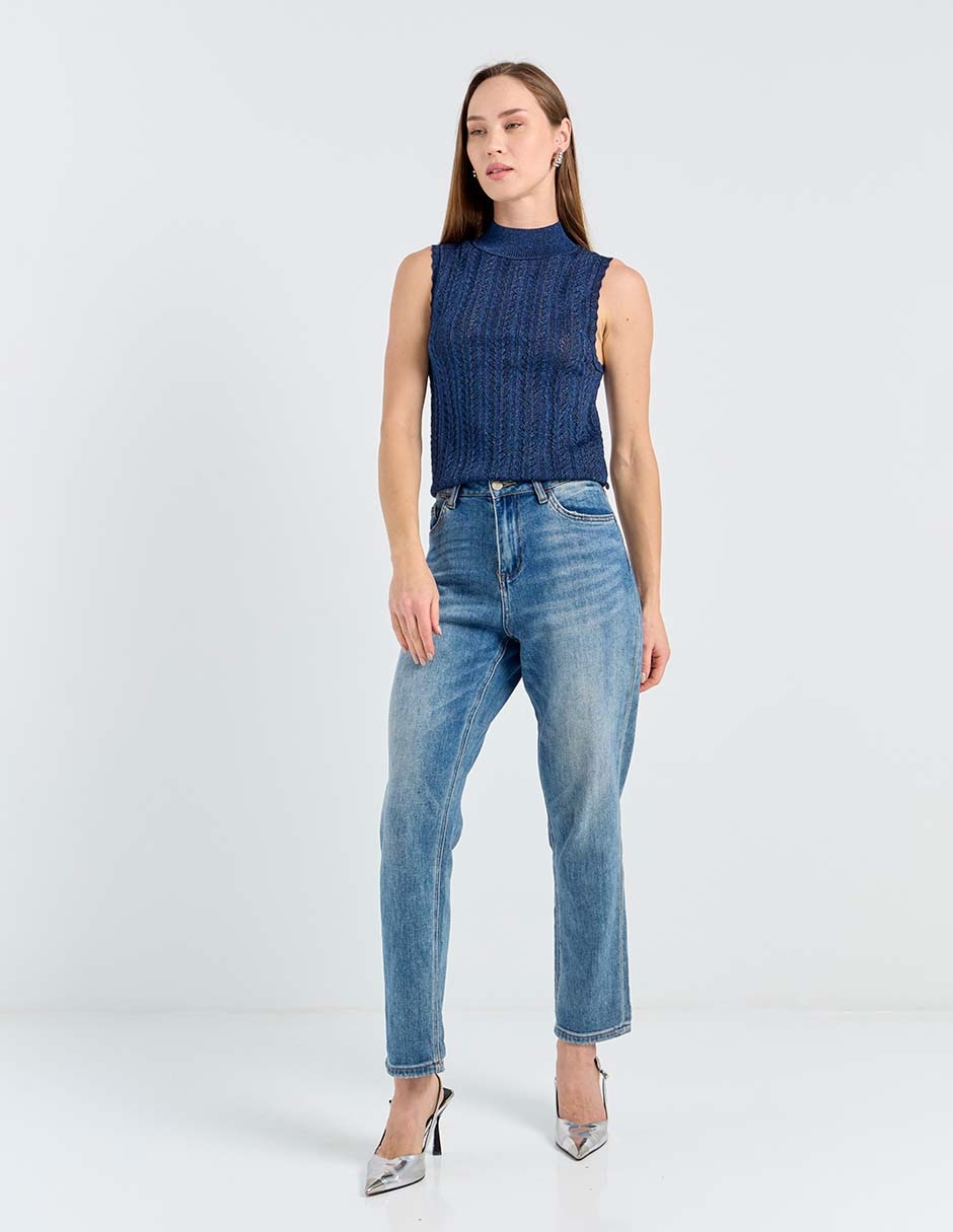 Top Scotch & cuello cuadrado 3