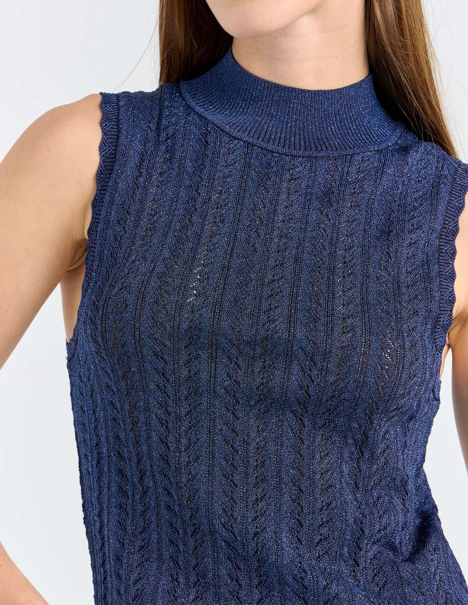 Top Scotch & cuello cuadrado 4