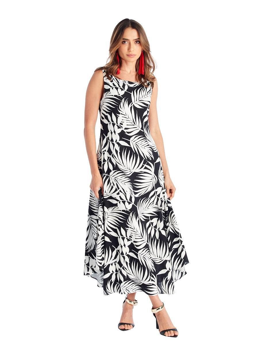 Vestido largo casual para mujer