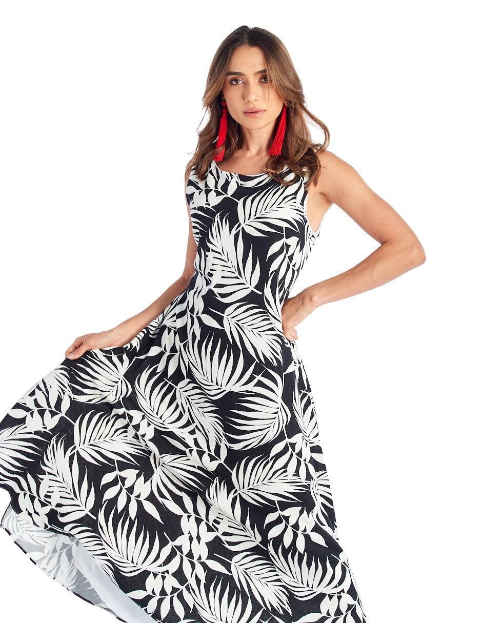 Vestido largo casual para mujer 4