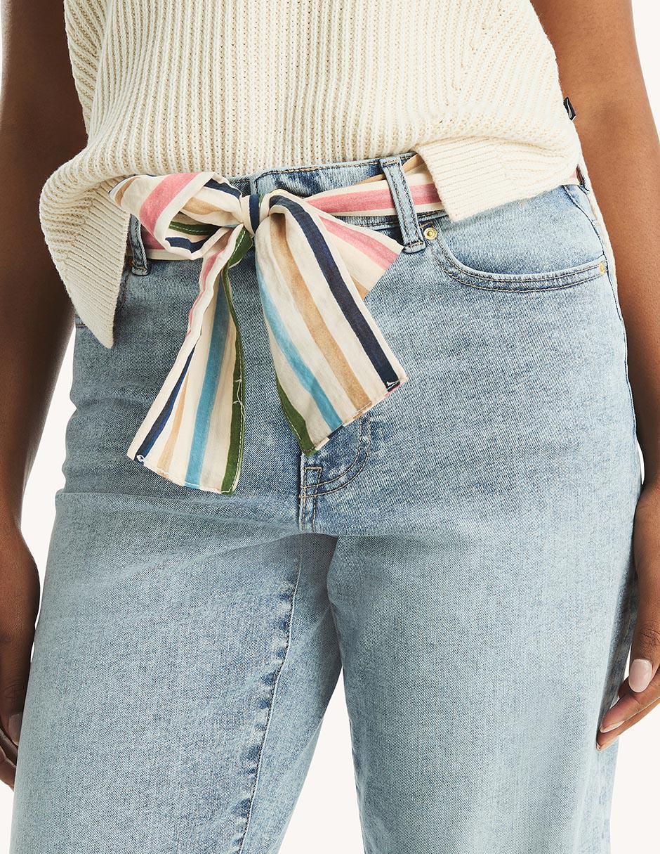 Jeans relaxed mom para mujer 4