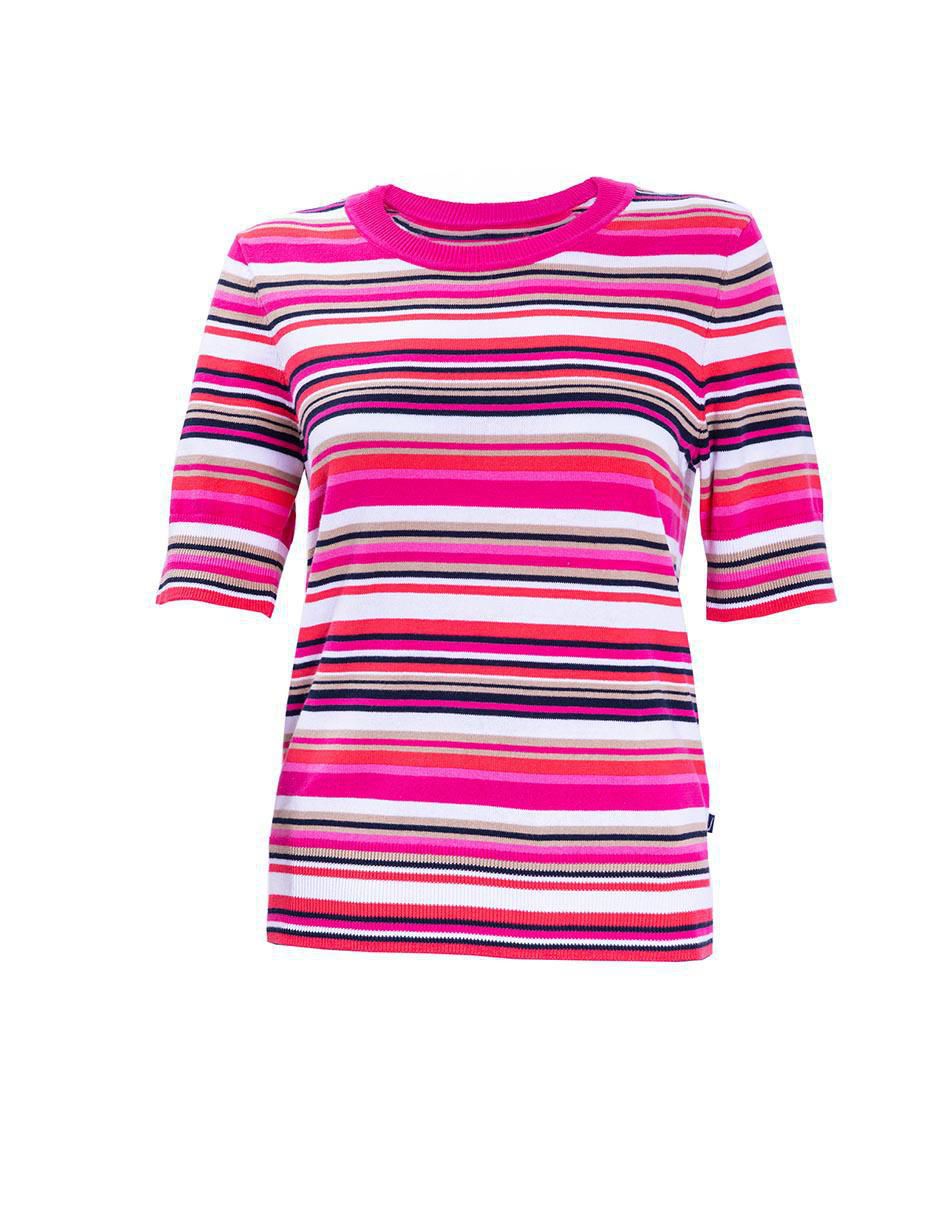 Blusa manga al codo para mujer 5