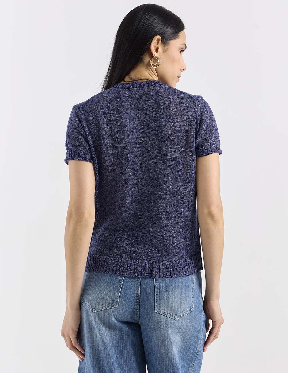 Blusa manga corta para mujer 2