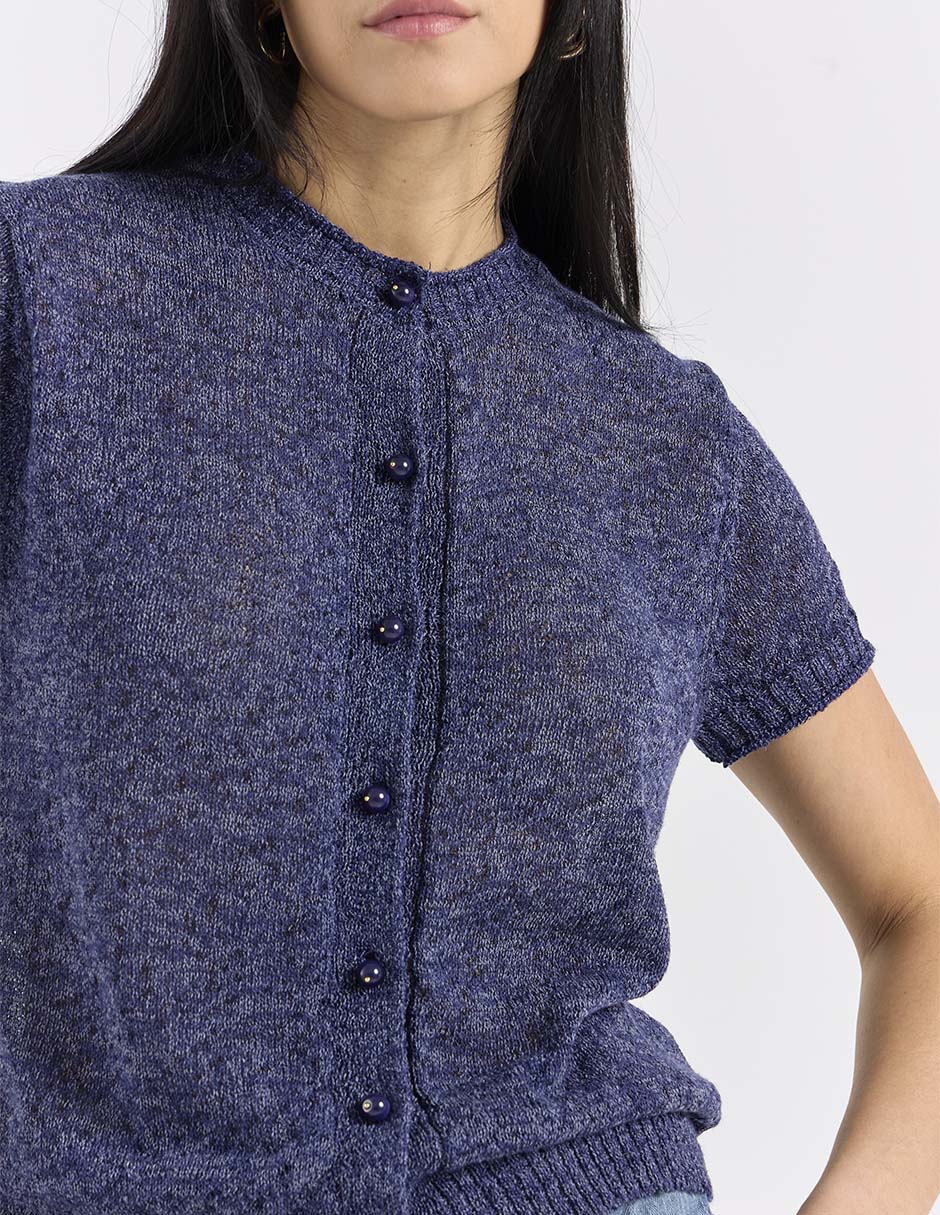 Blusa manga corta para mujer 4