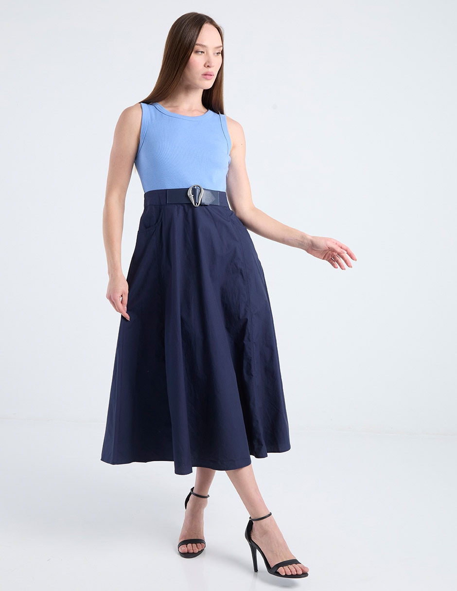 Vestido midi casual para mujer 2