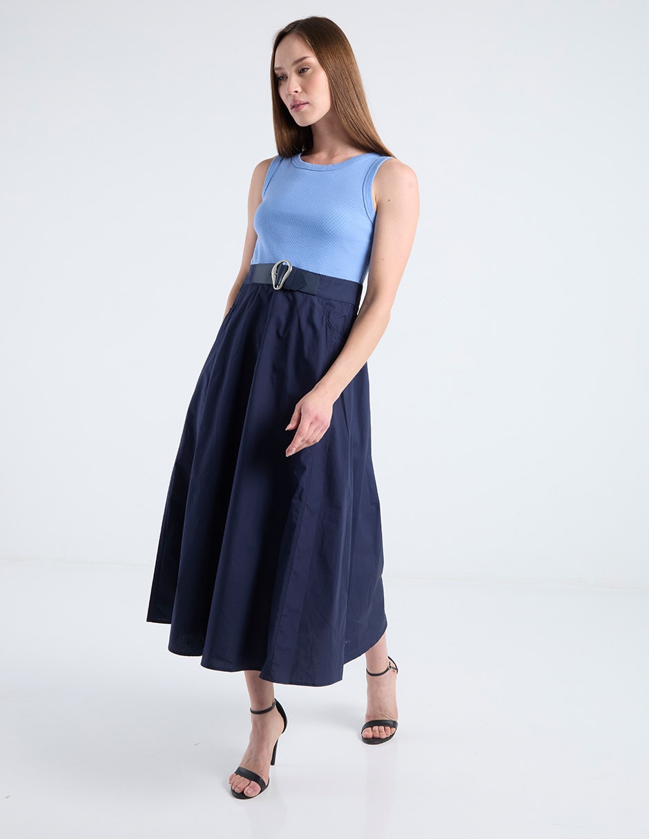 Vestido midi casual para mujer 3