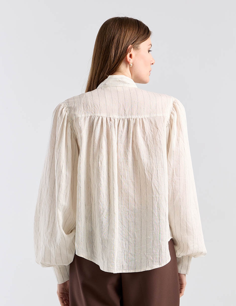 Blusa manga larga para mujer 6