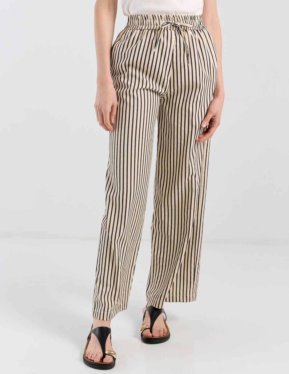 Pantalón relaxed amplio para mujer