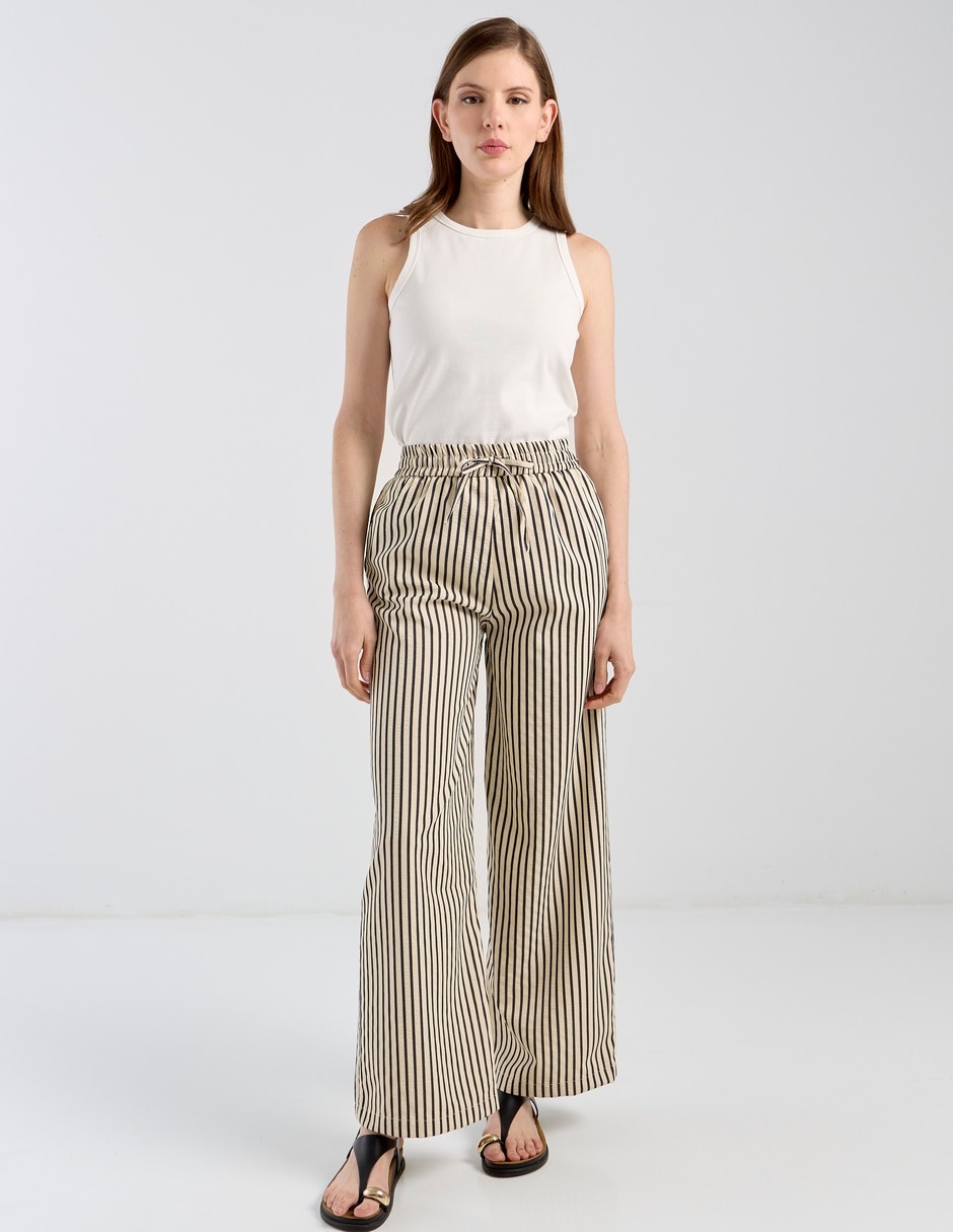 Pantalón relaxed amplio para mujer 2
