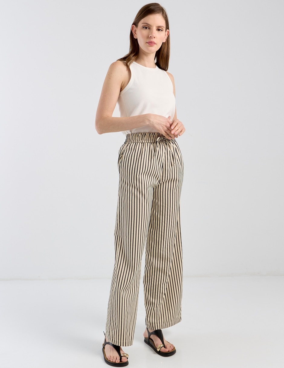 Pantalón relaxed amplio para mujer 3
