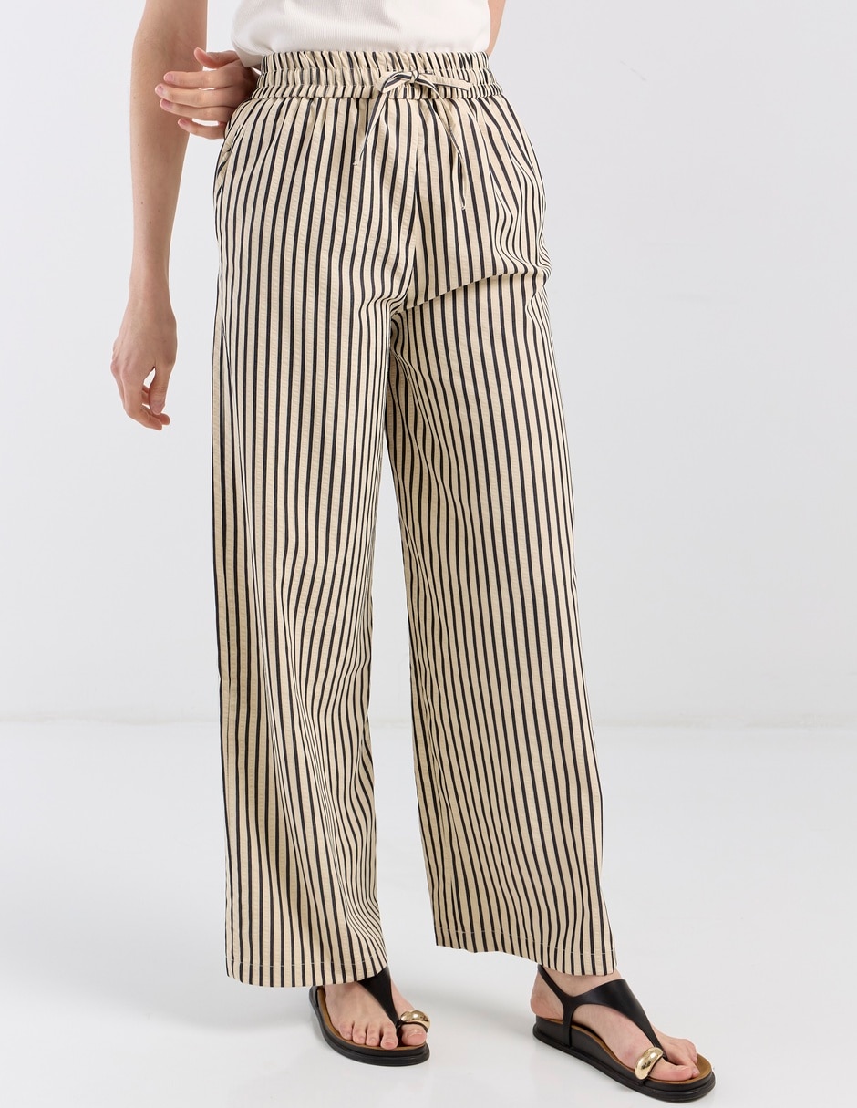 Pantalón relaxed amplio para mujer 5