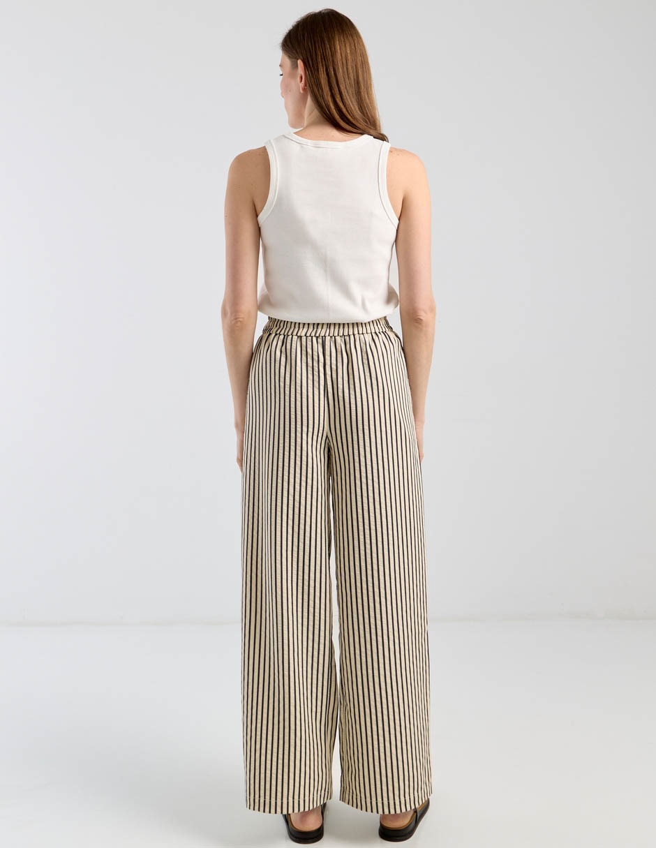 Pantalón relaxed amplio para mujer 6