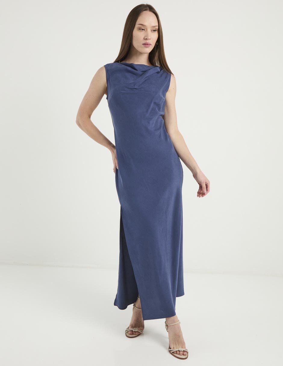 Vestido largo casual Kur.Kumo para mujer