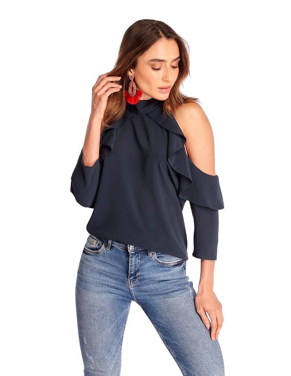 Blusa manga 3/4 para mujer 5