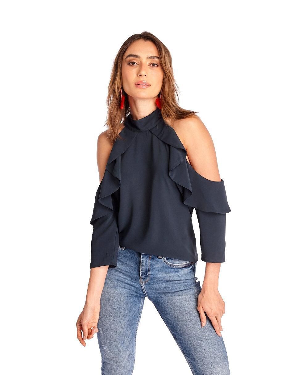 Blusa manga 3/4 para mujer