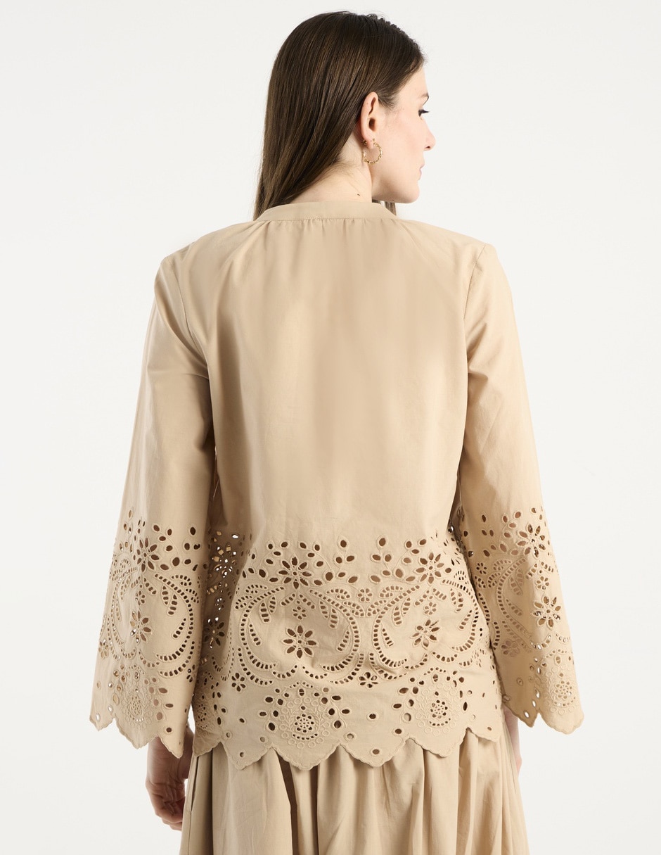 Blusa manga larga para mujer 6