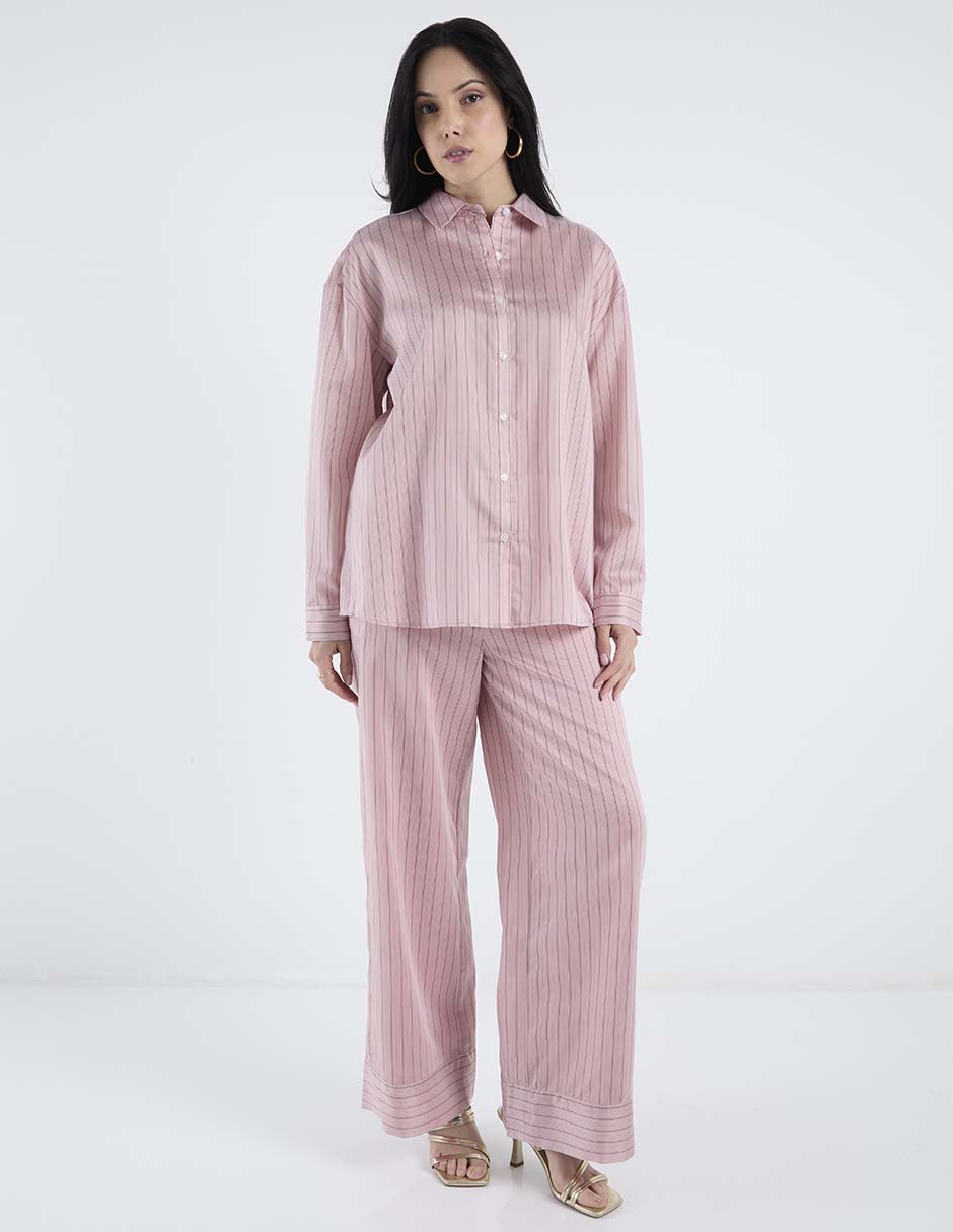 Blusa camisera Kur.Kuma manga larga para mujer 2