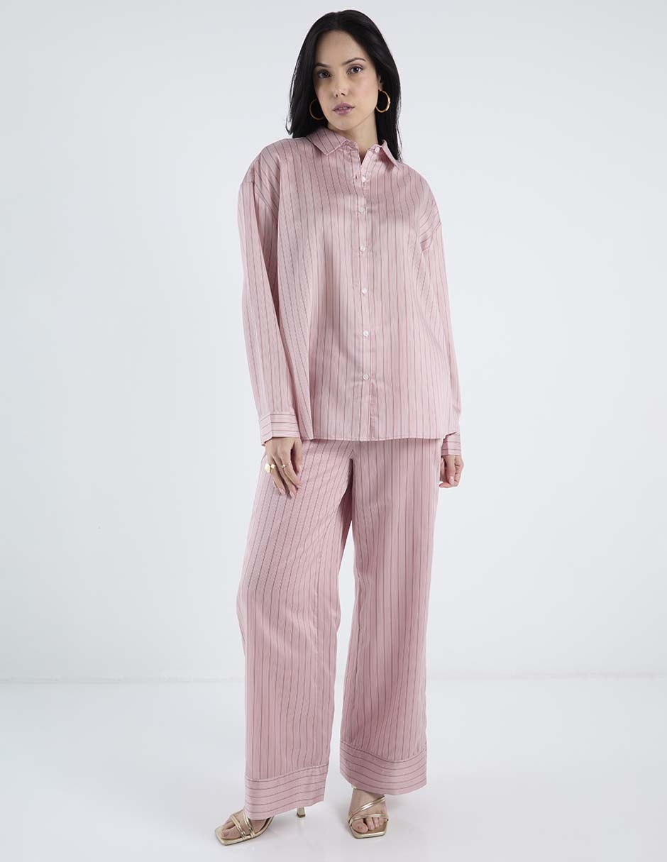 Blusa camisera Kur.Kuma manga larga para mujer 3