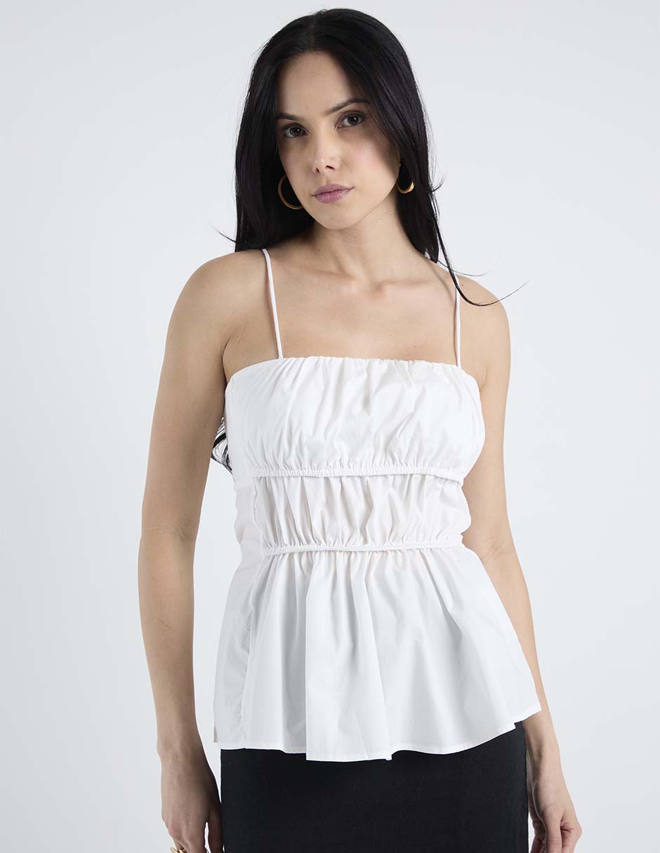 Blusa de tirantes para mujer