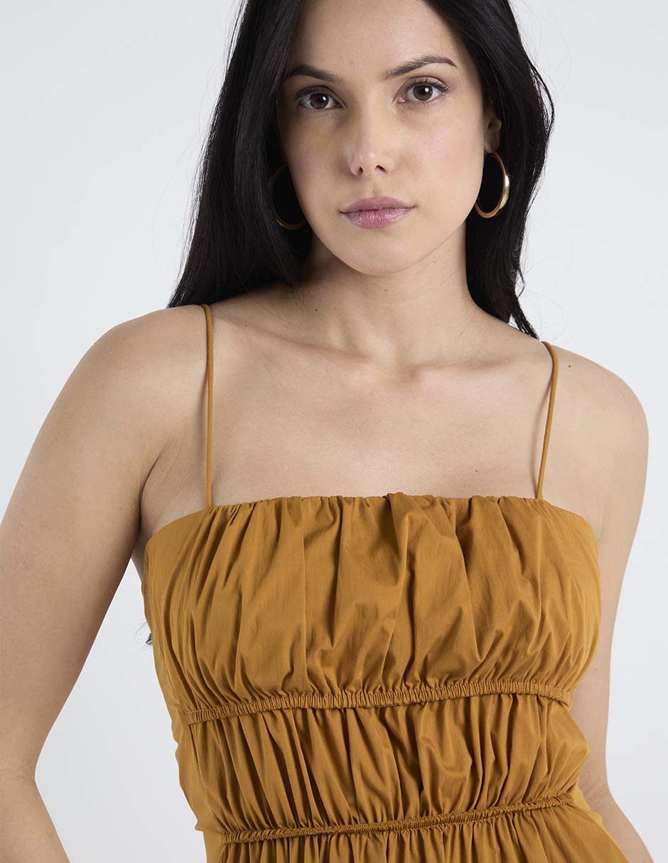 Vestido crop casual para mujer 4