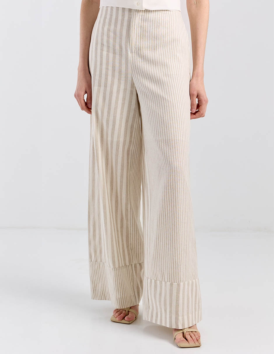 Pantalón coulotte Kur.Kuma straight para mujer