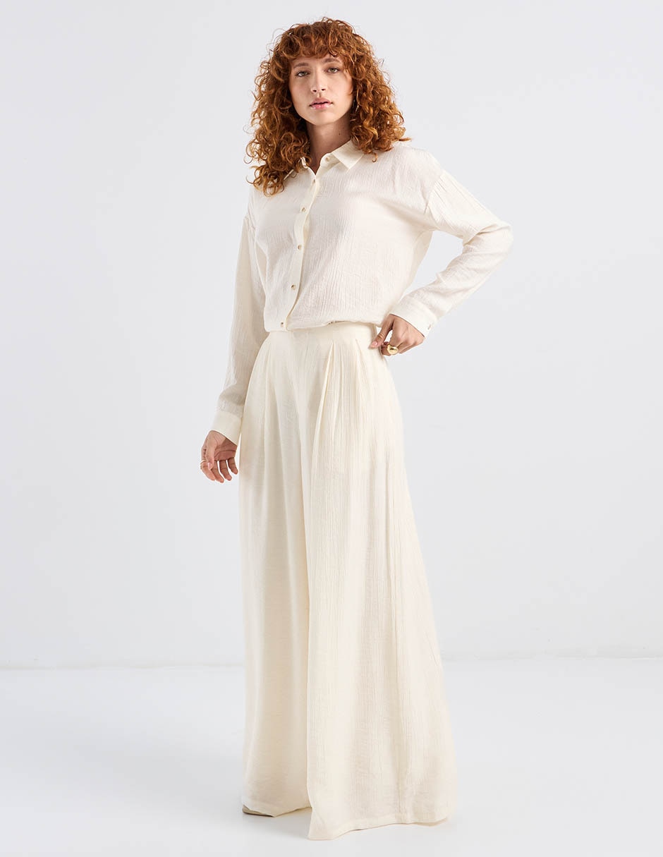 Pantalón relaxed amplio para mujer 3