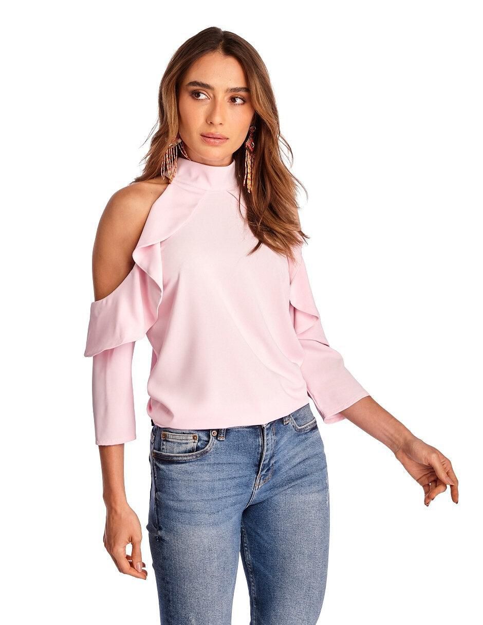 Blusa manga 3/4 para mujer 4