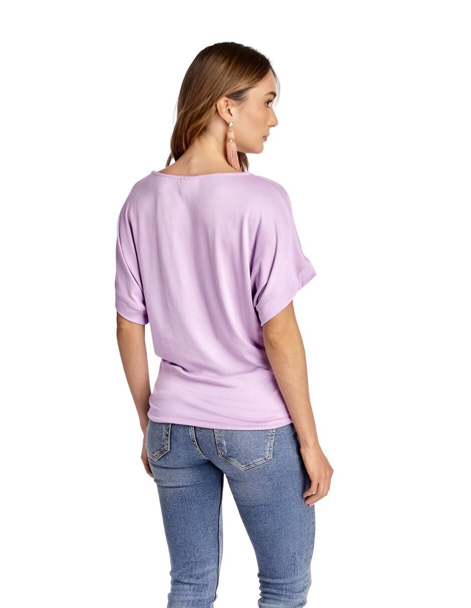 Blusa manga al codo para mujer 3