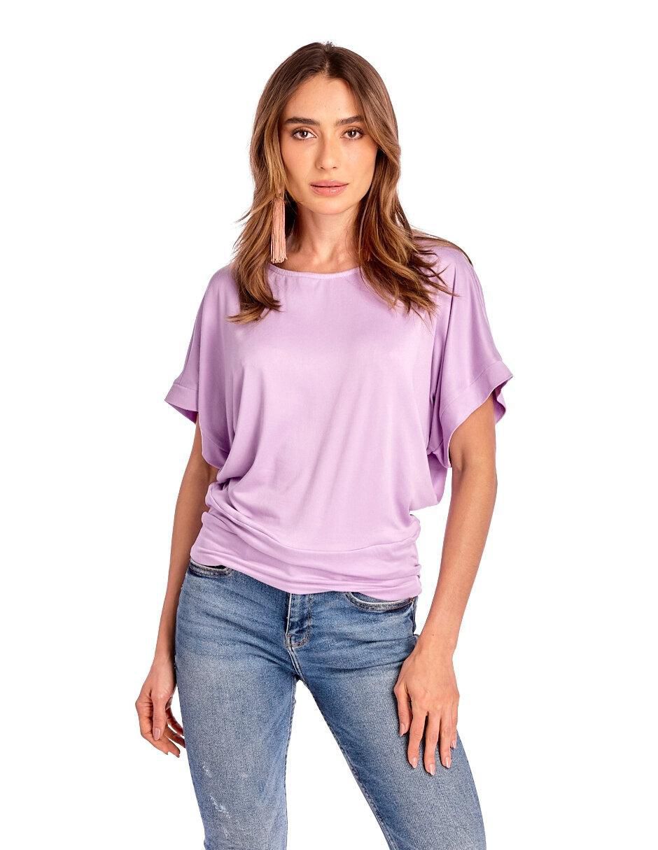 Blusa manga al codo para mujer 4